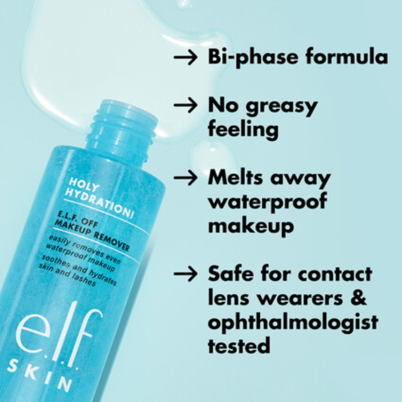 Holy Hydration! e.l.f. Off Makeup Remover