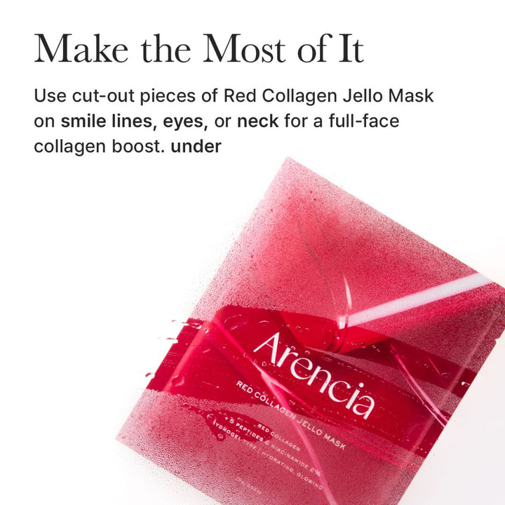 Arencia Red Collagen Jello Mask (4ea x 25g)