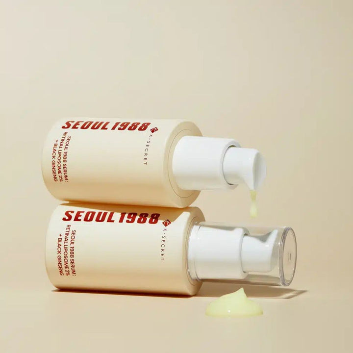 KSECRET - SEOUL 1988 Serum: Retinal Liposome 2 Percent + Black Ginseng 30ml