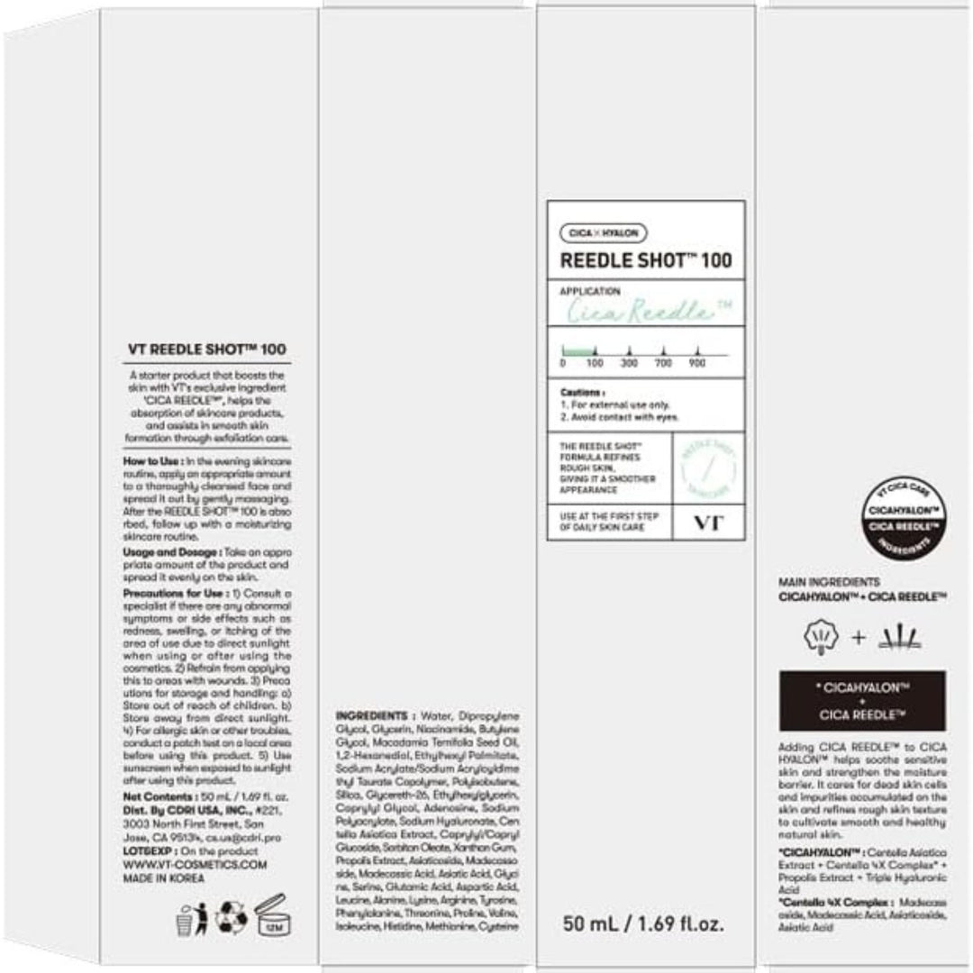 VT Cosmetics Cica Reedle Shot 100 (50ml)