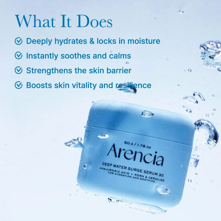 Arencia Deep Water Surge Serum 30 50g RuZu Beauty