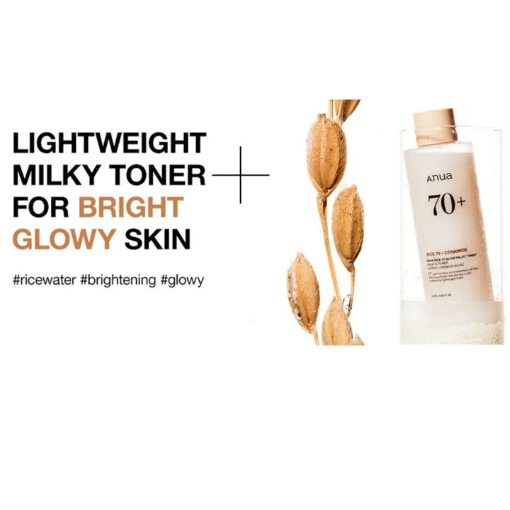 ANUA - Rice 70 Glow Milky Toner 250ml
