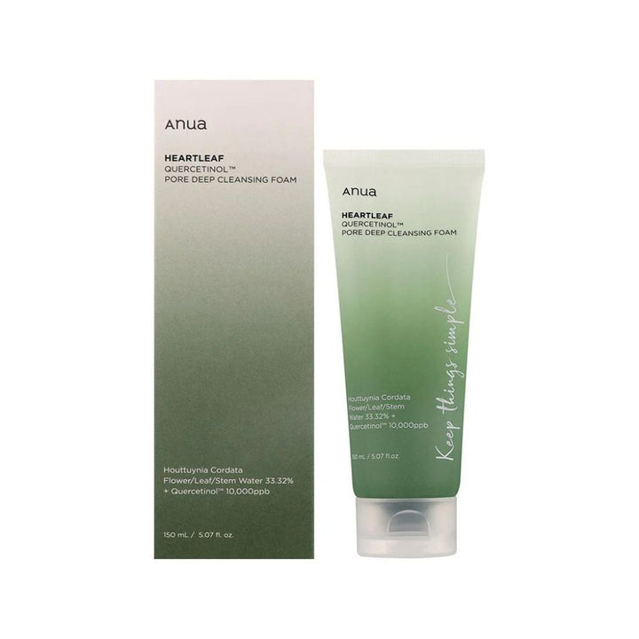 ANUA - Heartleaf Quercetinol Pore Deep Cleansing Foam 150ml
