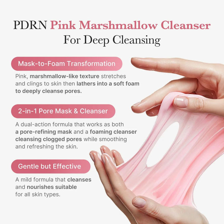 Medicube – PDRN Pink Niacinamide Whip Cleanser 120g