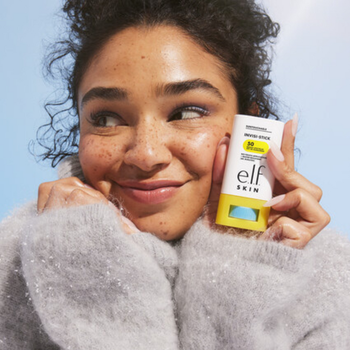 e.l.f. SKIN Suntouchable! Invisi-Stick SPF 50 – Clear Face Sunscreen Stick