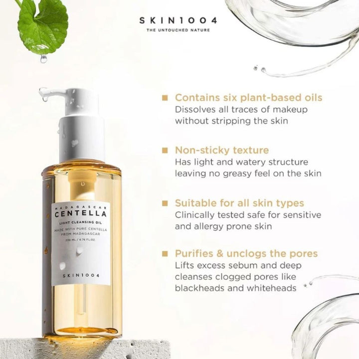 SKIN1004 - Madagascar Centella Light Cleansing Oil 200ml