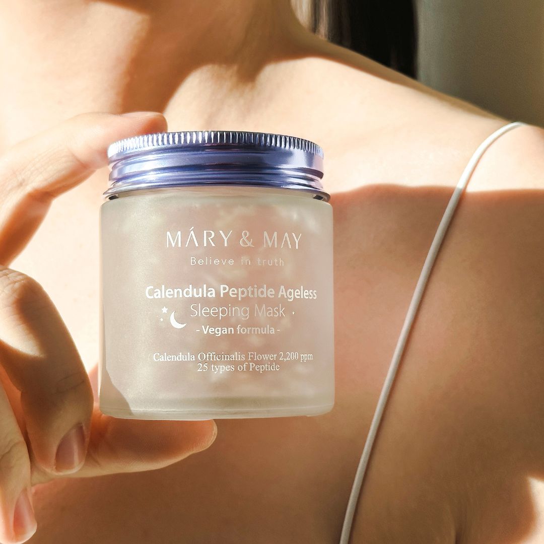 Mary & May Calendula Peptide Ageless Sleeping Mask 110g