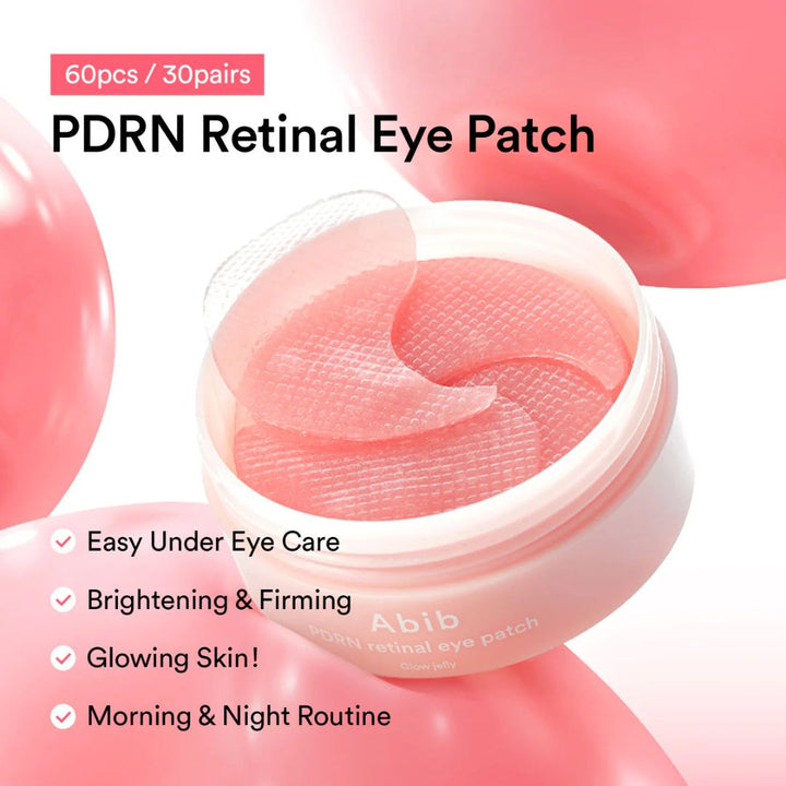 Abib - PDRN Retinal Eye Patch Glow Jelly (60ea)