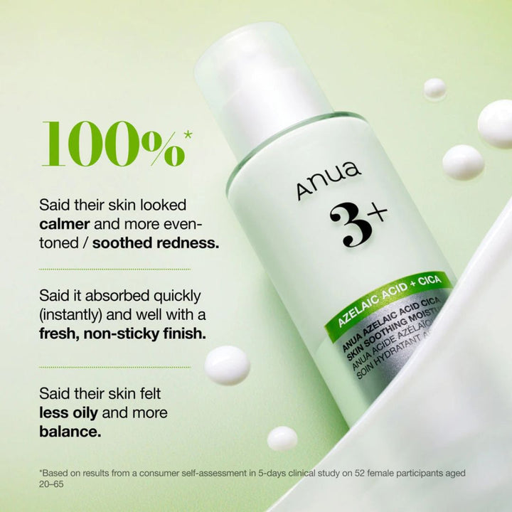 Anua - Azelaic Acid Cica Skin Soothing Moisturizer 100ml