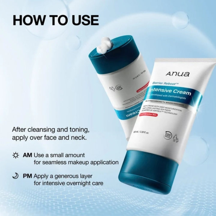 Anua - Barrier Reboot Intensive Cream 100ml