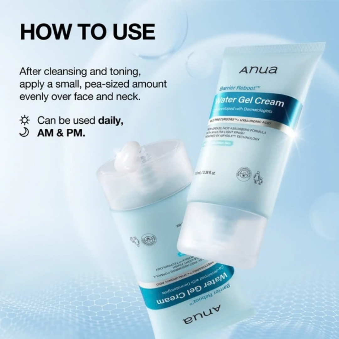 Anua - Barrier Reboot Water Gel Cream - 100ml