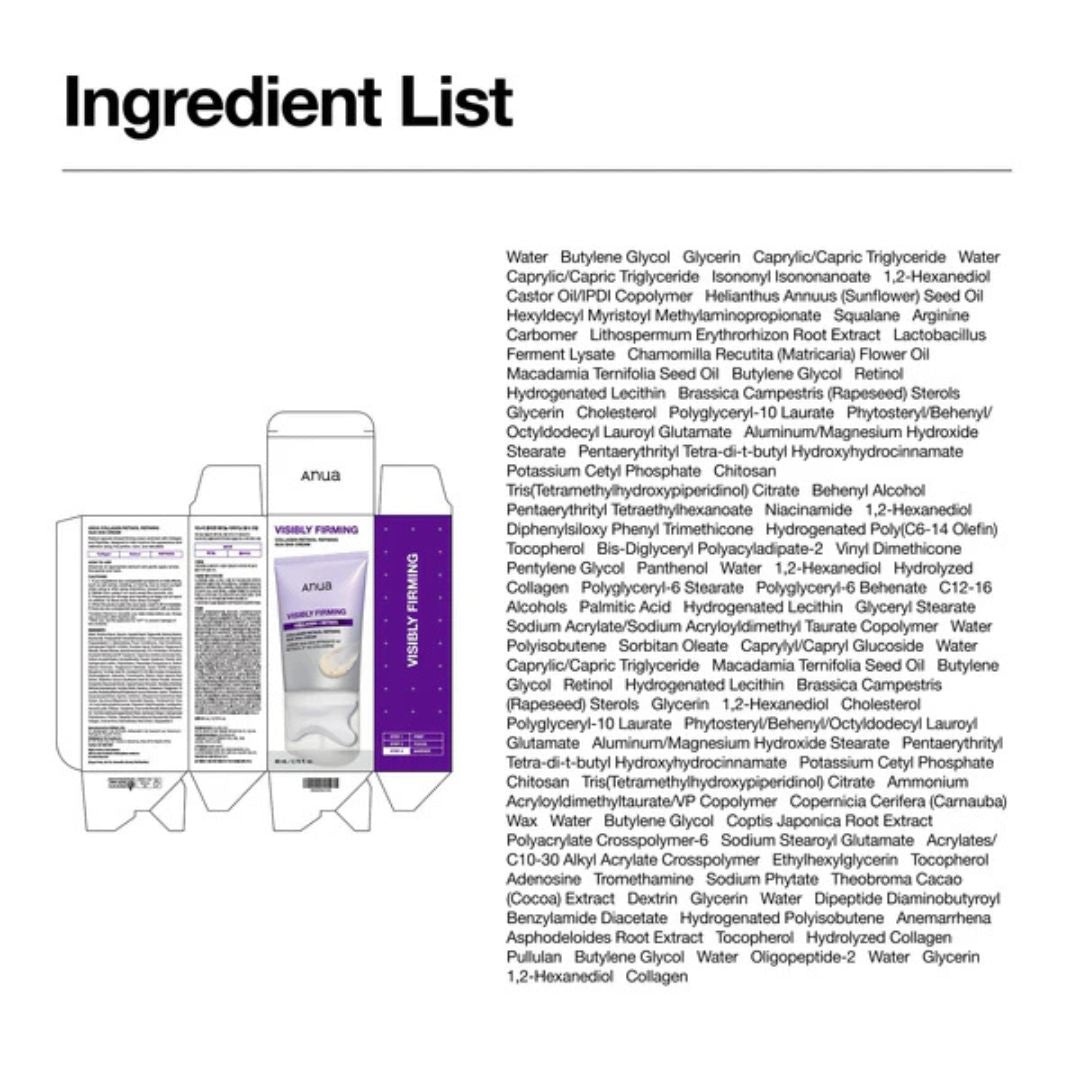 Anua - Collagen Retinol Refining Gua Sha Cream 80ml