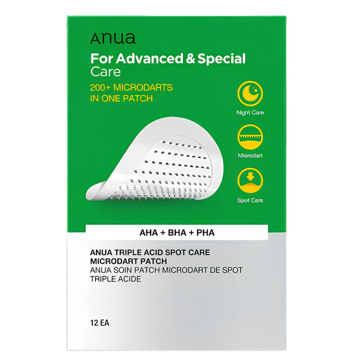 Anua - Triple Acid Spot Care Microdart Patch (12ea)