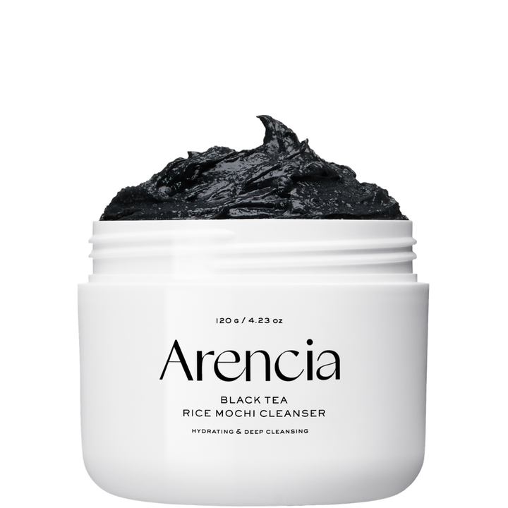 Arencia - Black Tea Rice Mochi Cleanser 120g
