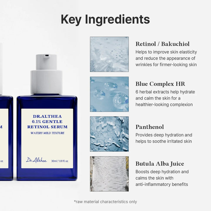 Dr. Althea 0.1% Gentle Retinol Serum 30ml