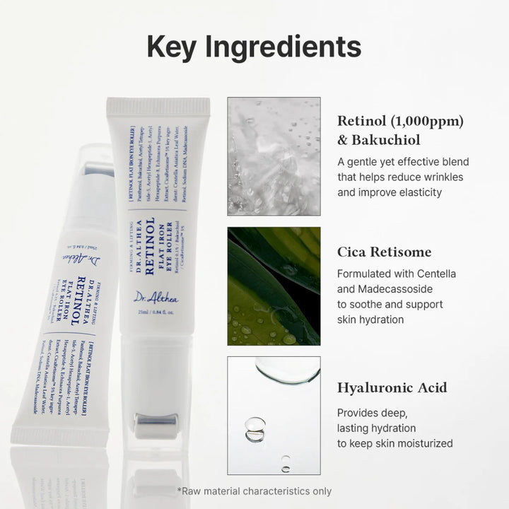Dr. Althea - Retinol Flat Iron Eye Roller 25ml