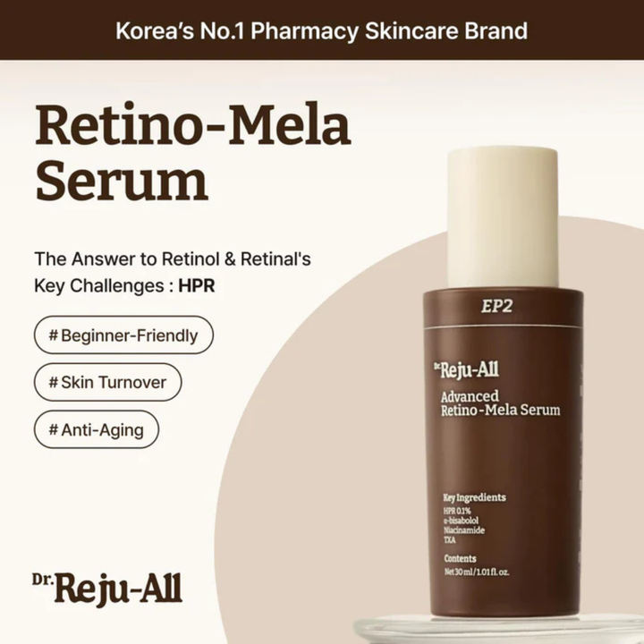 Dr. Reju-All - Advanced Retino-Mela Serum 30ml