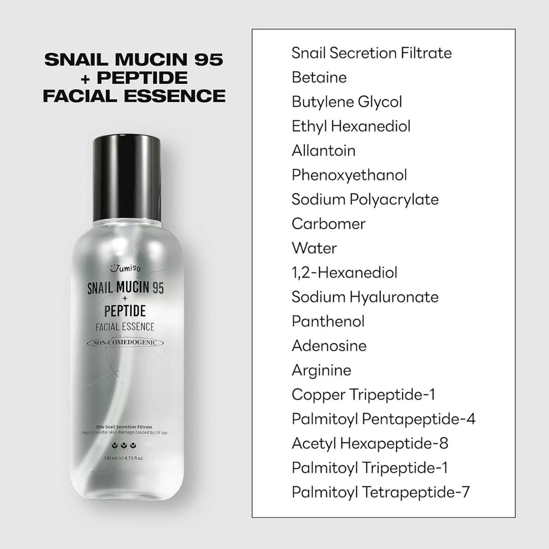 Jumiso - Snail Mucin 95% and Peptide Essence 140ml