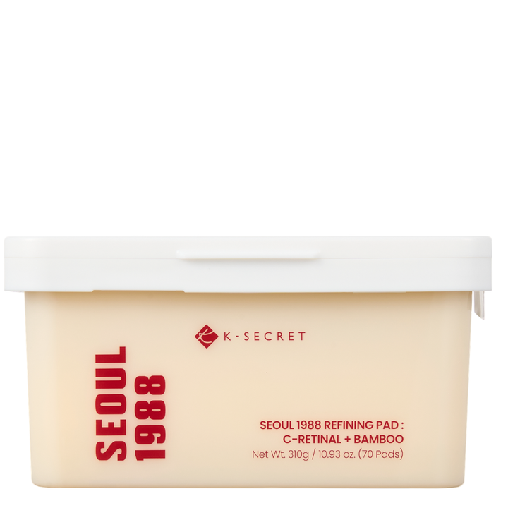 (Damaged/Unboxed) K- Secret - SEOUL 1988 Refining Pad: C-Retinal + Bamboo 310g