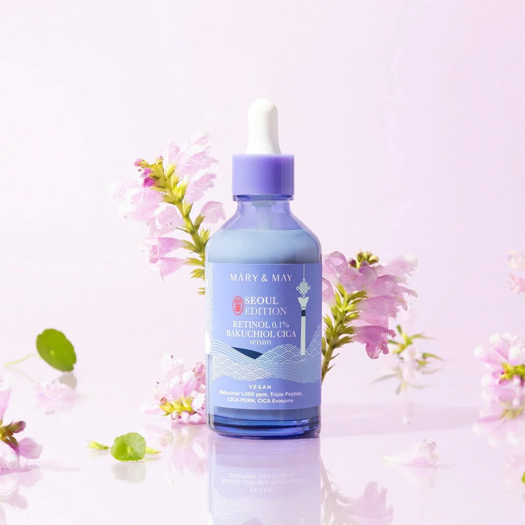 Mary&amp;May - Retinol 0.1% Bakuchiol Cica Serum 80ml