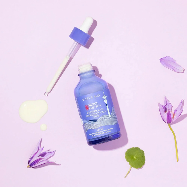 Mary&amp;May - Retinol 0.1% Bakuchiol Cica Serum 80ml