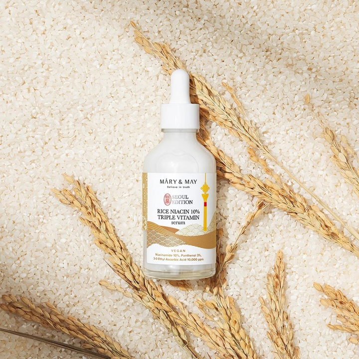 Mary&amp;May - Rice Niacin 10% Triple Vitamin Serum 80ml