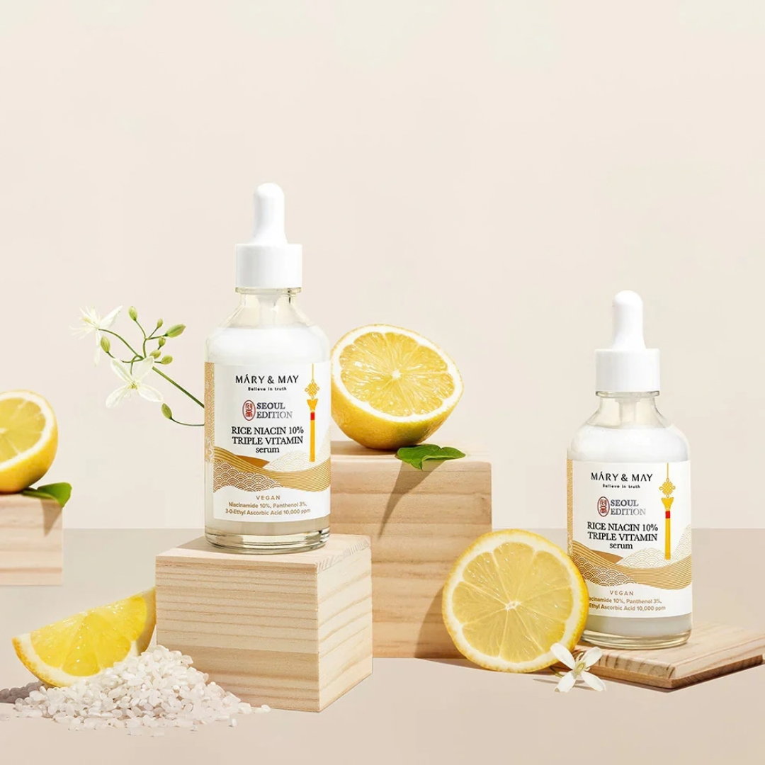 Mary&amp;May - Rice Niacin 10% Triple Vitamin Serum 80ml