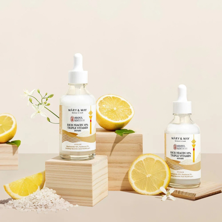 Mary&amp;May - Rice Niacin 10% Triple Vitamin Serum 80ml