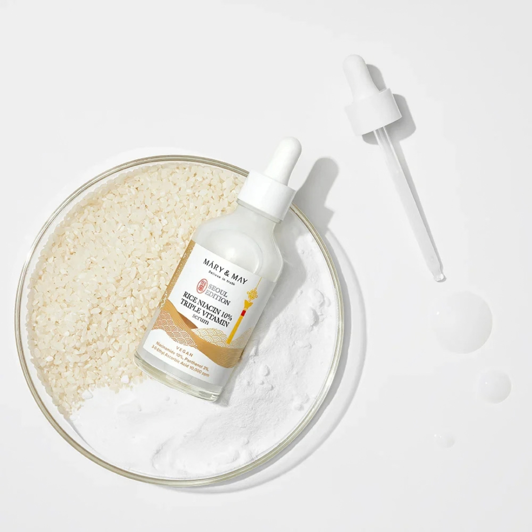 Mary&amp;May - Rice Niacin 10% Triple Vitamin Serum 80ml