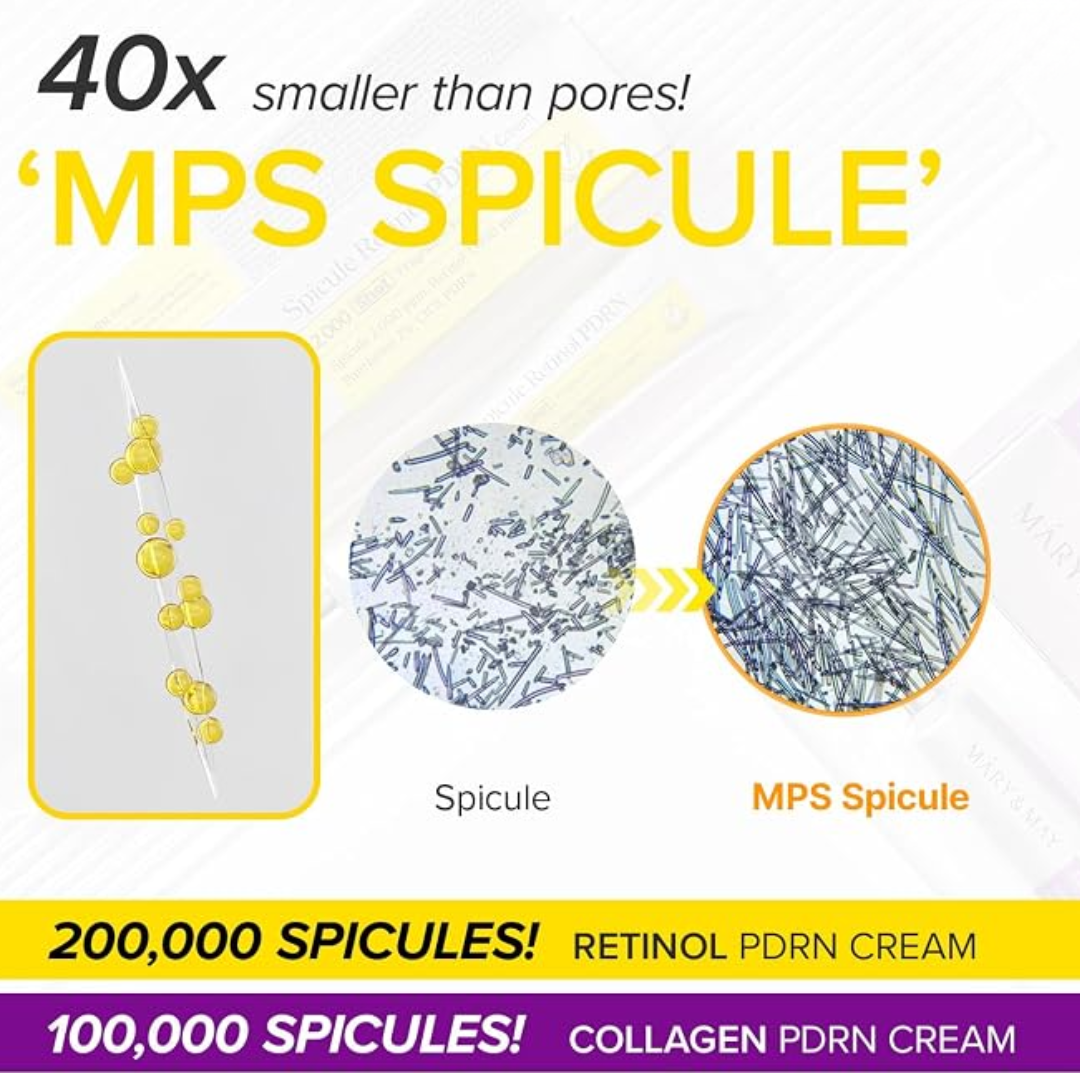 Mary&amp;May - Spicule PDRN Cream Duo Set (15g x 2)