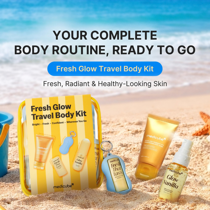 Medicube - Fresh Glow Travel Body Kit 3 Piece