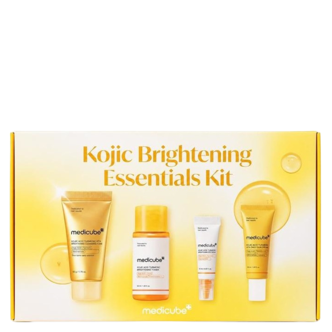 Medicube Kojic Brightening Essentials Kit 4 Piece Skincare Set