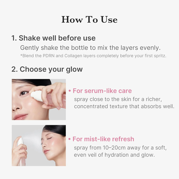 Medicube - PDRN Pink Collagen Glow Jelly Mist Serum 100ml