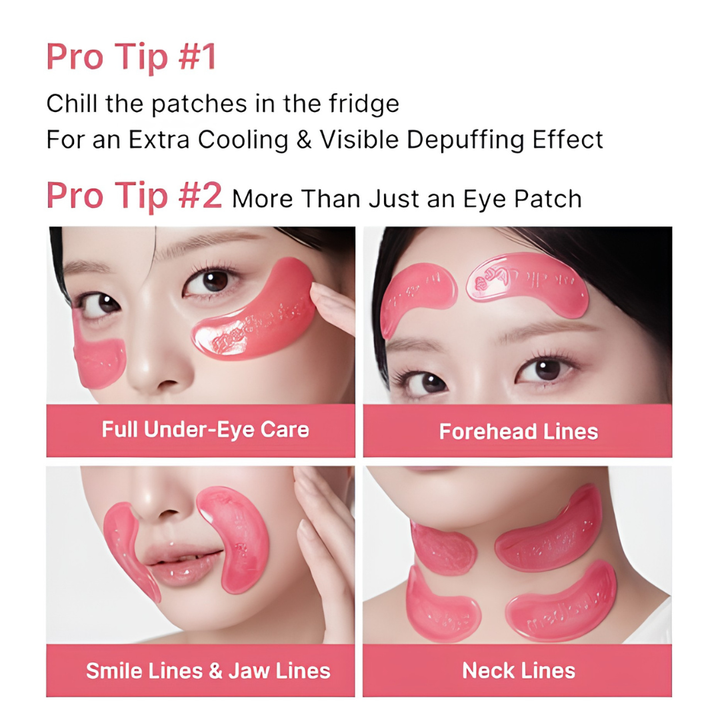 Medicube - PDRN Pink Collagen Jelly Eye Mask (50 pouch)