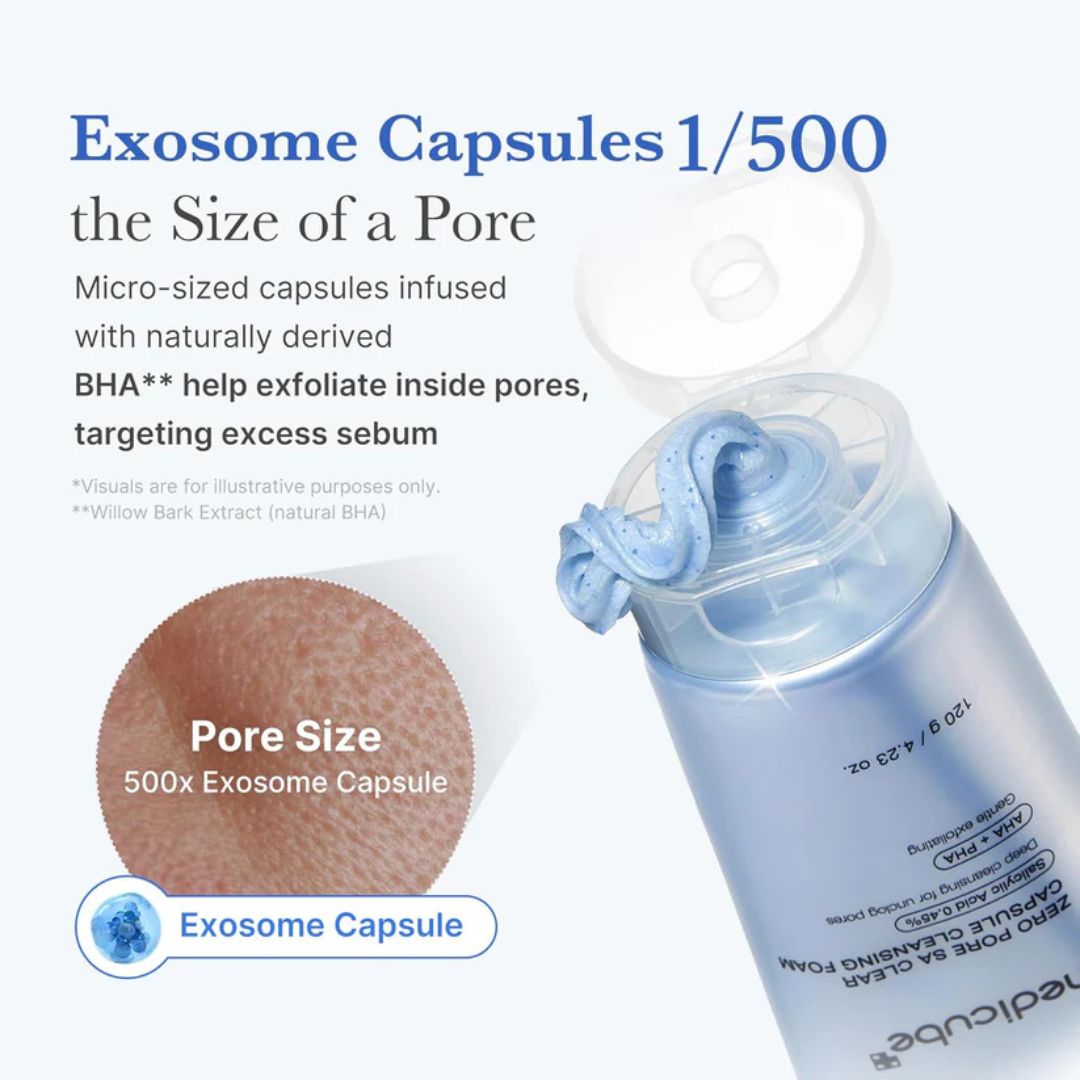 Medicube - Zero Pore SA Clearing Capsule Cleansing Foam 120g