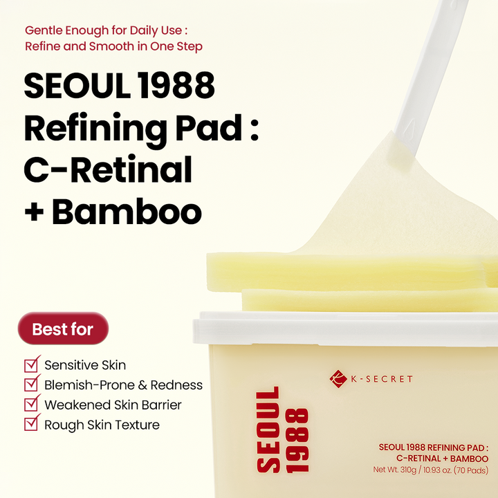 K- Secret - SEOUL 1988 Refining Pad: C-Retinal + Bamboo 310g