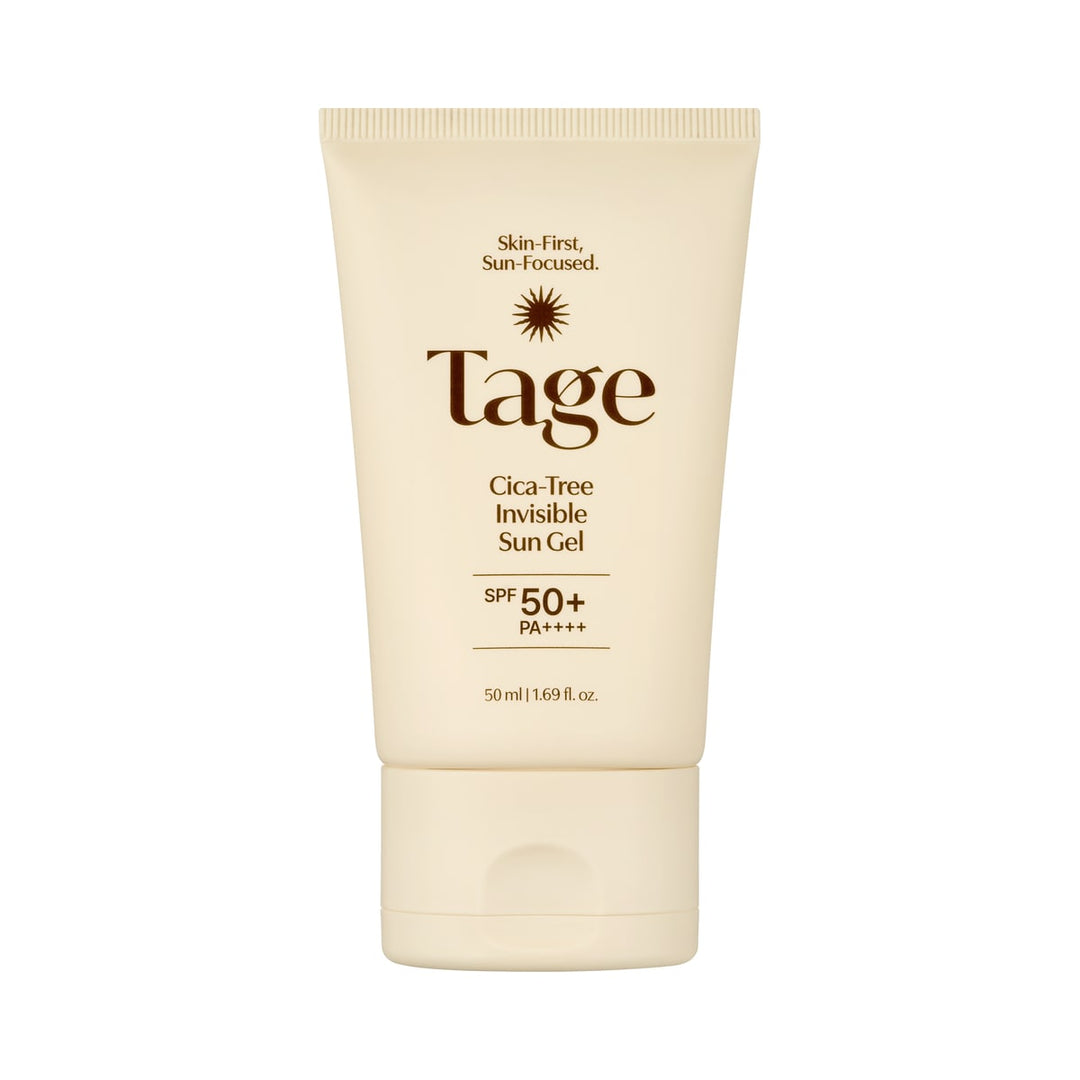 Tage CICA-TREE Invisible Sun Gel 50ml product packaging