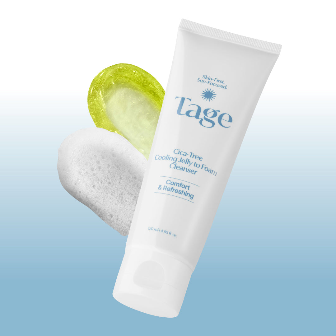 Tage Cooling Jelly to Foam Cleanser 120ml